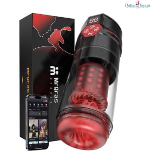 AI Sync Male Masturbator with Penis Pump