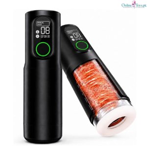 Male Masturbator Sex Toy With LED Display