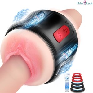 9 Mode Open Ended Male Masturbator Toy