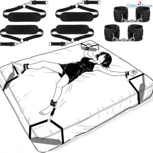 BDSM Bed Restraint Straps Sex Toy for Couples
