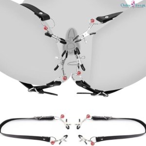 BDSM Labia Restraint Strap Set for Women