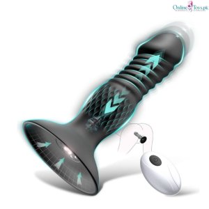 Thrusting Anal Butt Plug with Remote Control