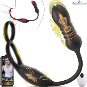 Thrusting Prostate Massager Vibrator for Men