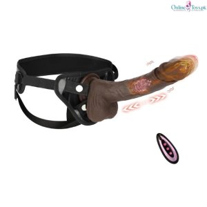 Strap On Vibrator Dildo with Adjustable Harness