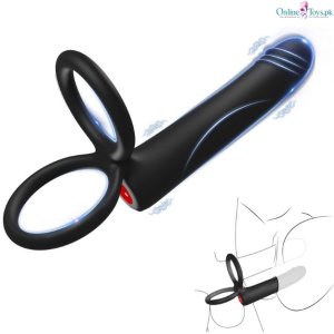 Double Vibrating Strap On Dildo for Couples