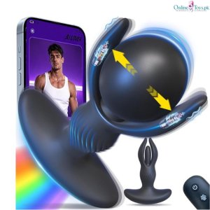 AI Sync Inflatable Vibrating Butt Plug