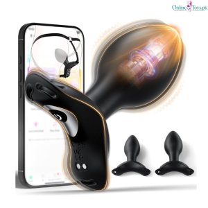 3 Piece Wearable Vibrating Anal Butt Plug Set