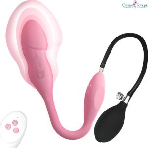 Inflatable Adjustable Thickness Vibrating Dildo