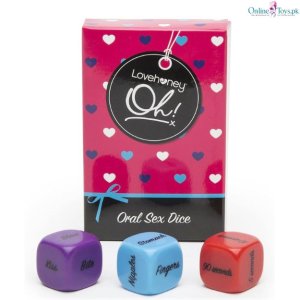 3 Piece Couples Oral Sex Dice Game