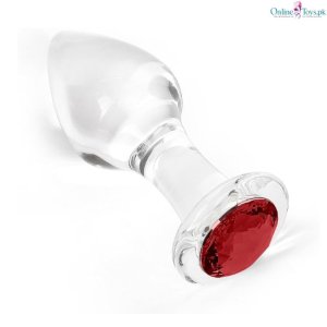 Crystal Glass Anal Butt Plug Sex Toy