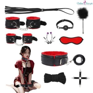 10 Piece BDSM Bondage Restraint Kit for Couples