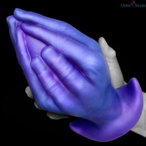 Large Silicone Anal Butt Plug Hand Dildo Toy