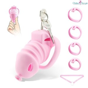 Adult BDSM Male Chastity Cage Set for Men